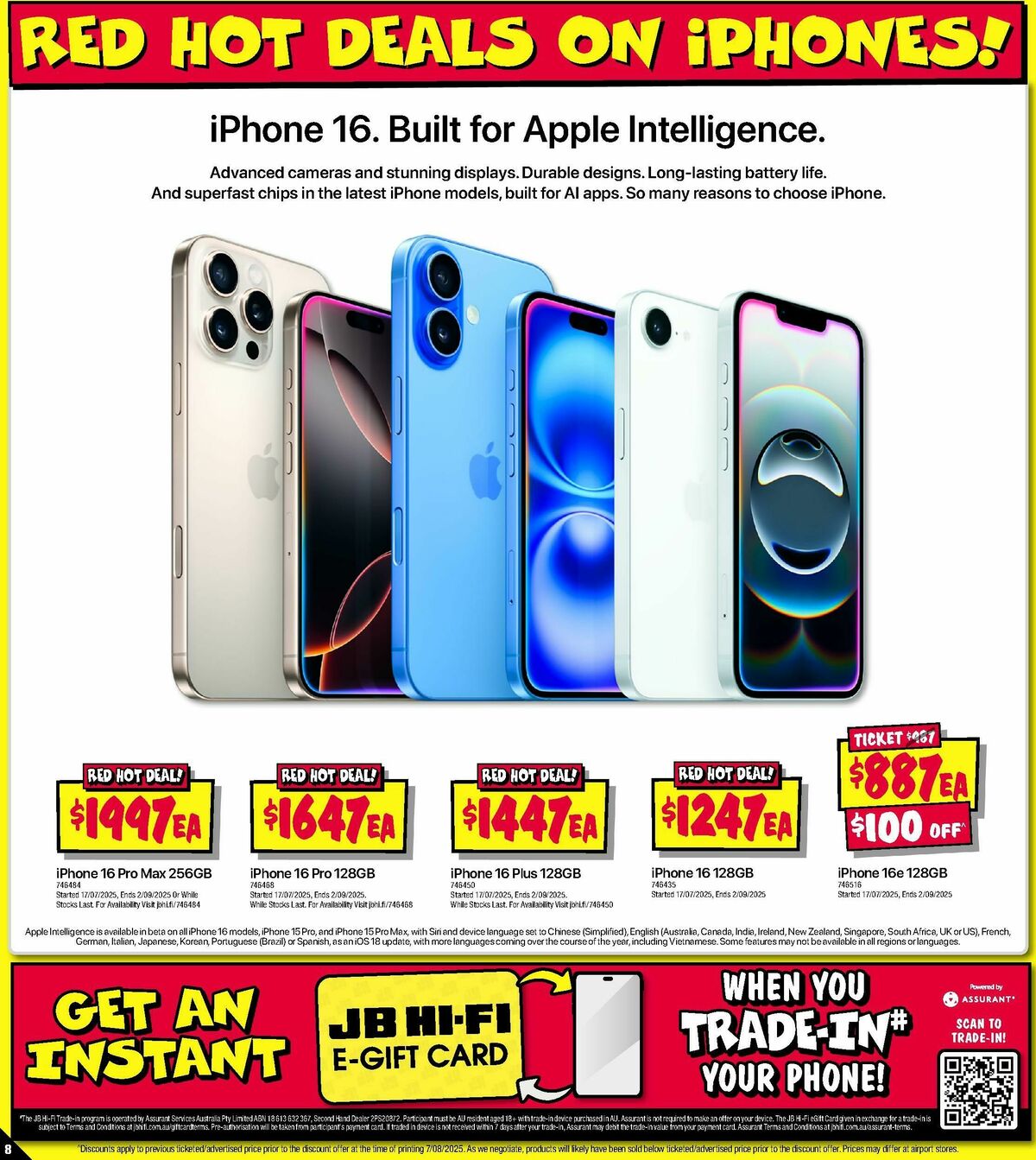 JB Hi-Fi Catalogues from 21 August