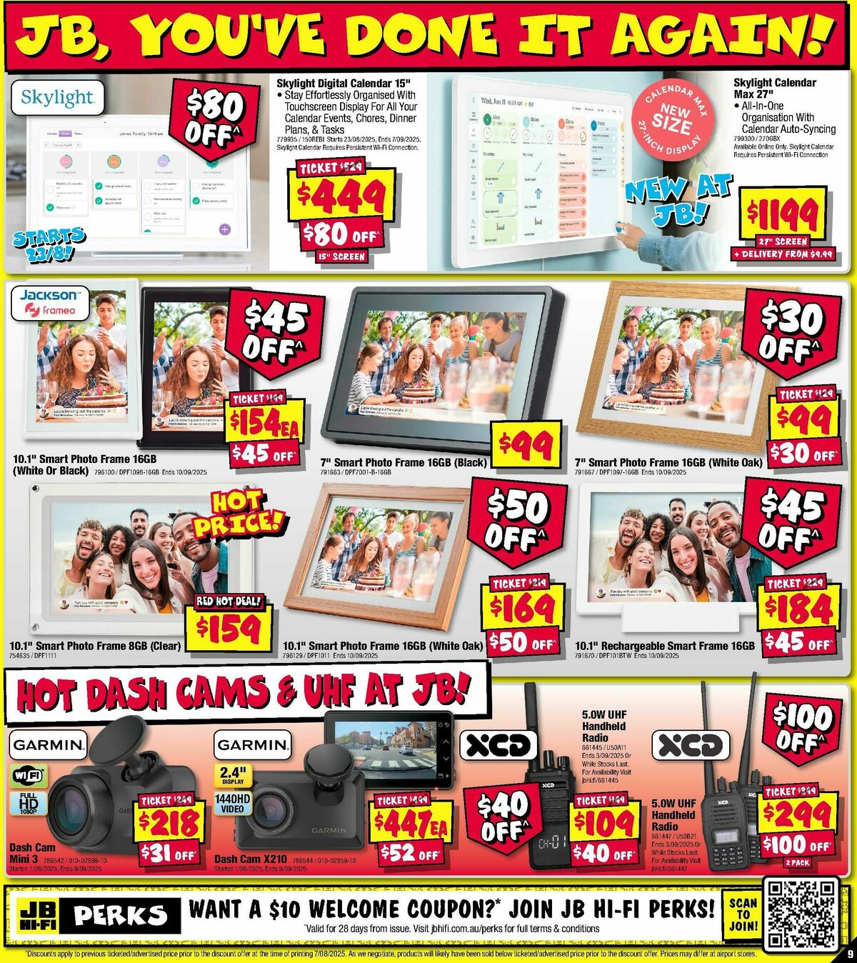 JB Hi-Fi Catalogues from 21 August