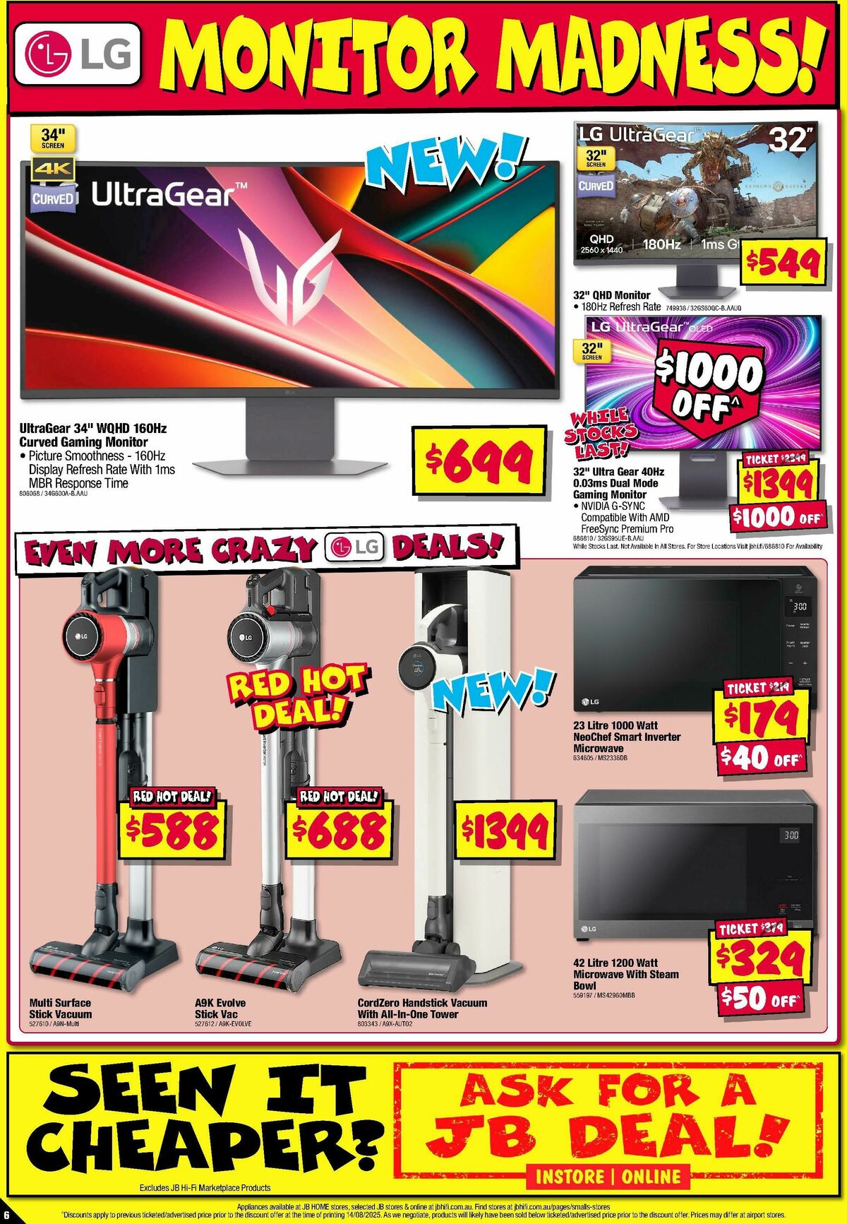 JB Hi-Fi Catalogues from 21 August