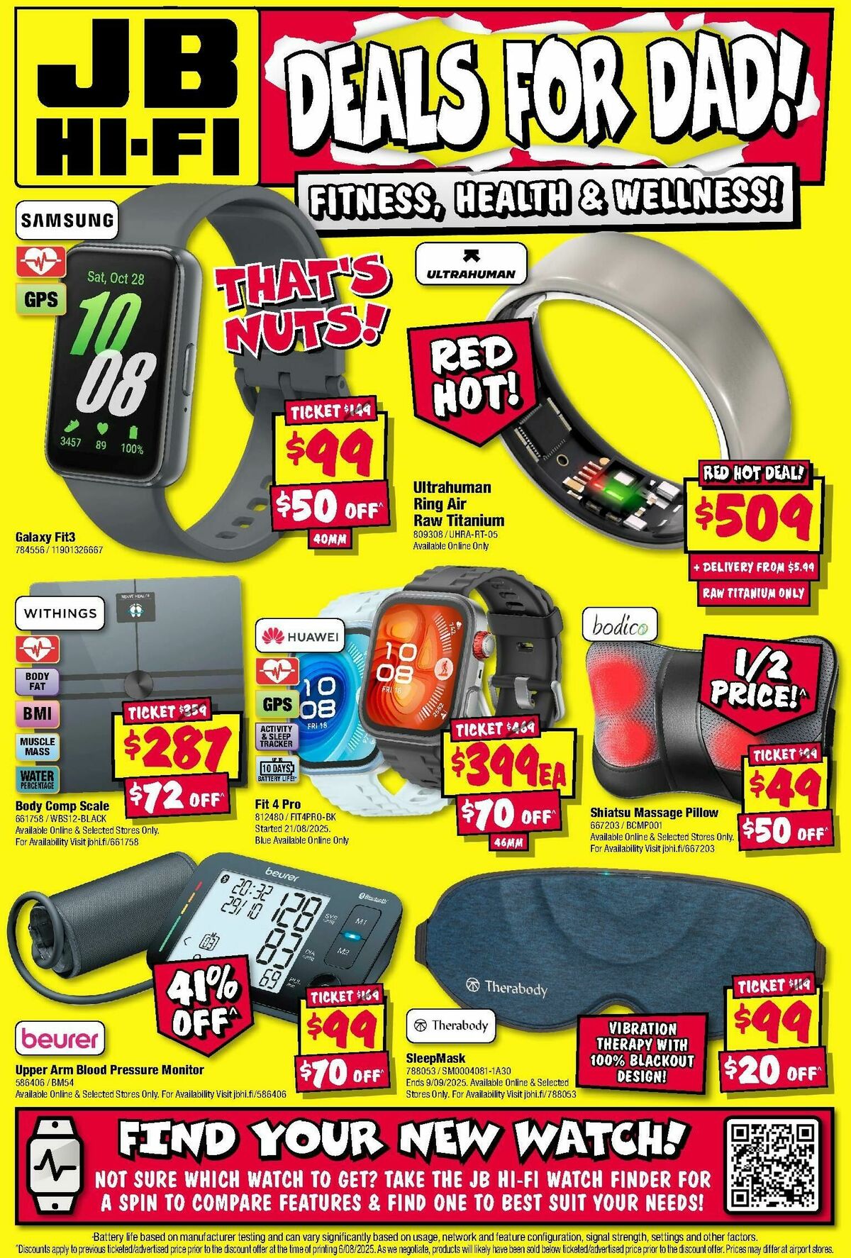 JB Hi-Fi Deals for Dad! Catalogues from 25 August