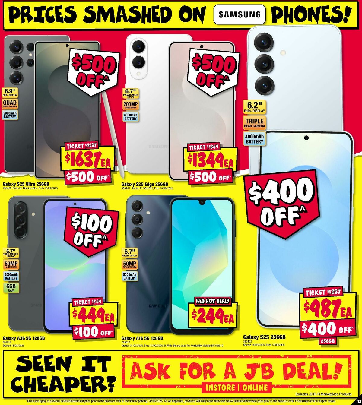 JB Hi-Fi Catalogues from 28 August