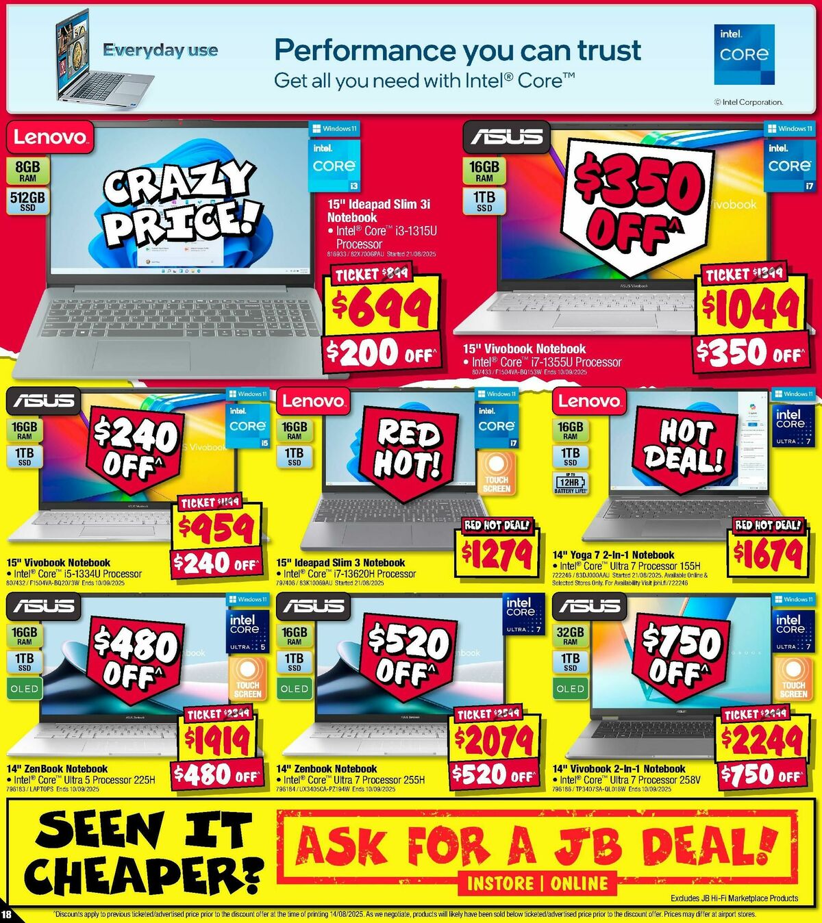 JB Hi-Fi Catalogues from 28 August