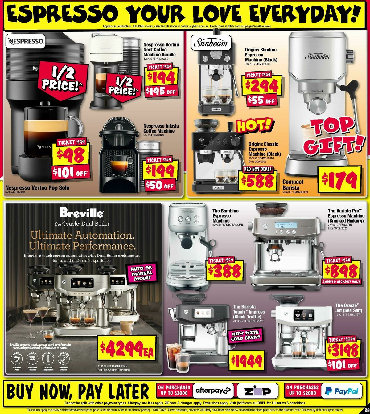 JB Hi-Fi Catalogues from 28 August