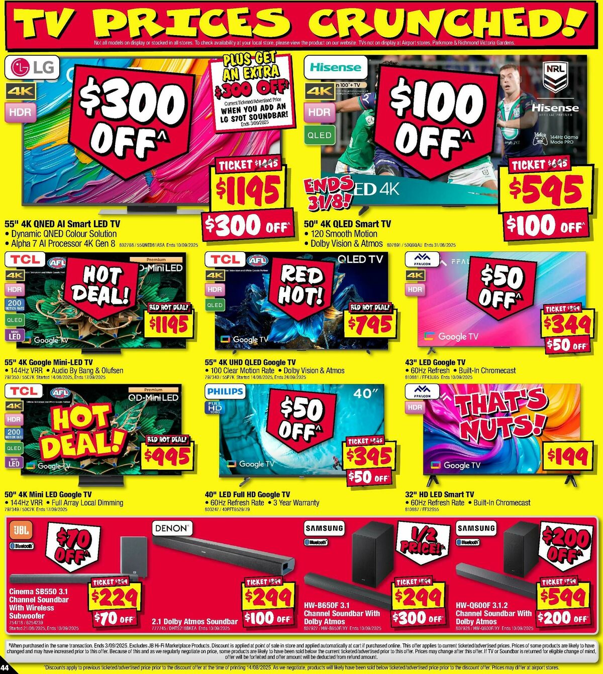 JB Hi-Fi Catalogues from 28 August