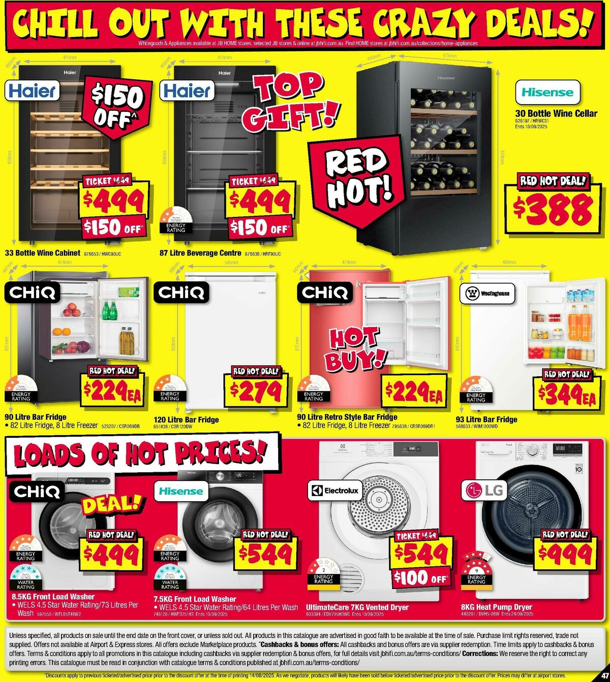 JB Hi-Fi Catalogues from 28 August