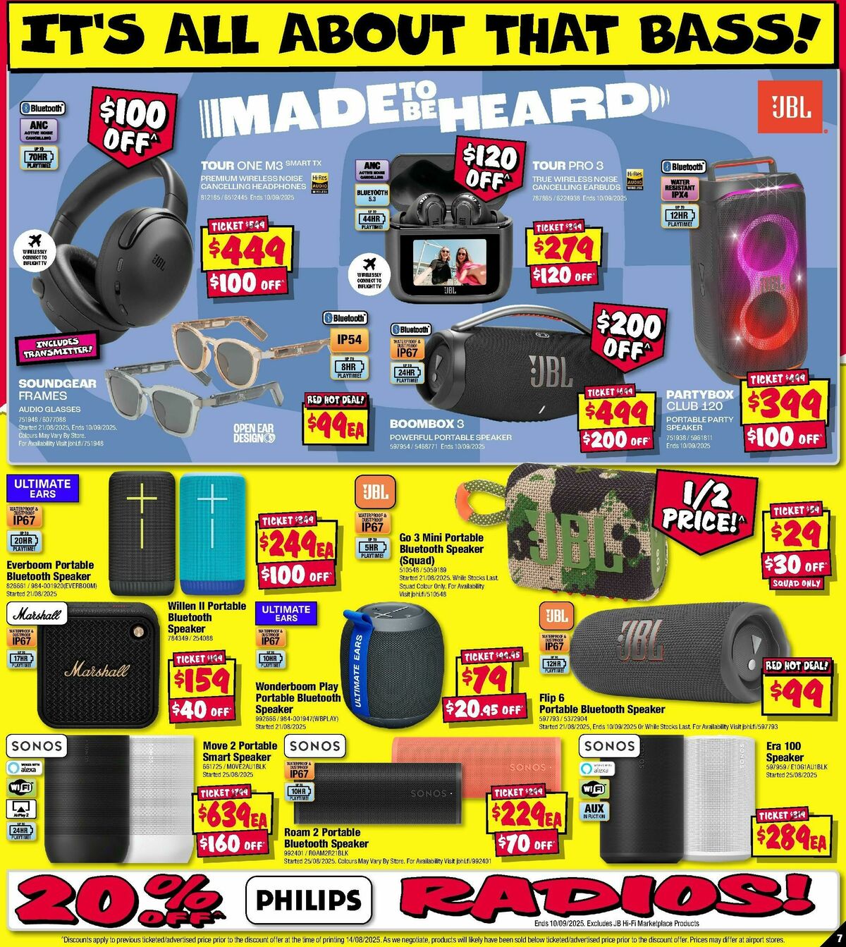 JB Hi-Fi Catalogues from 28 August