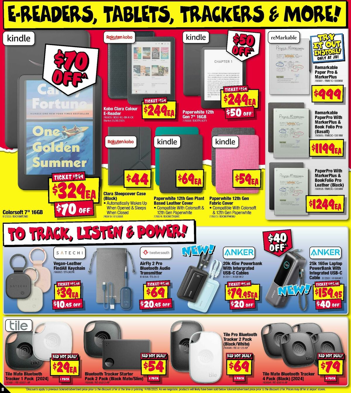JB Hi-Fi Catalogues from 28 August