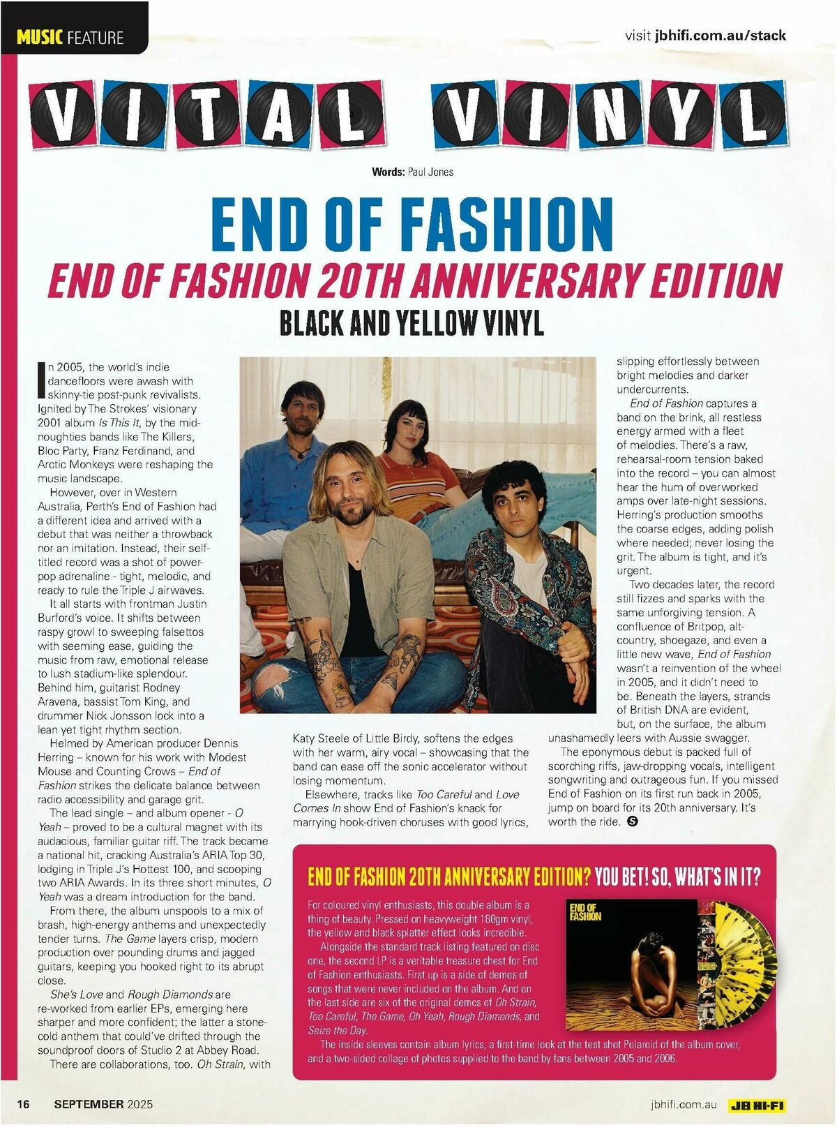 JB Hi-Fi Magazine September Catalogues from 1 September