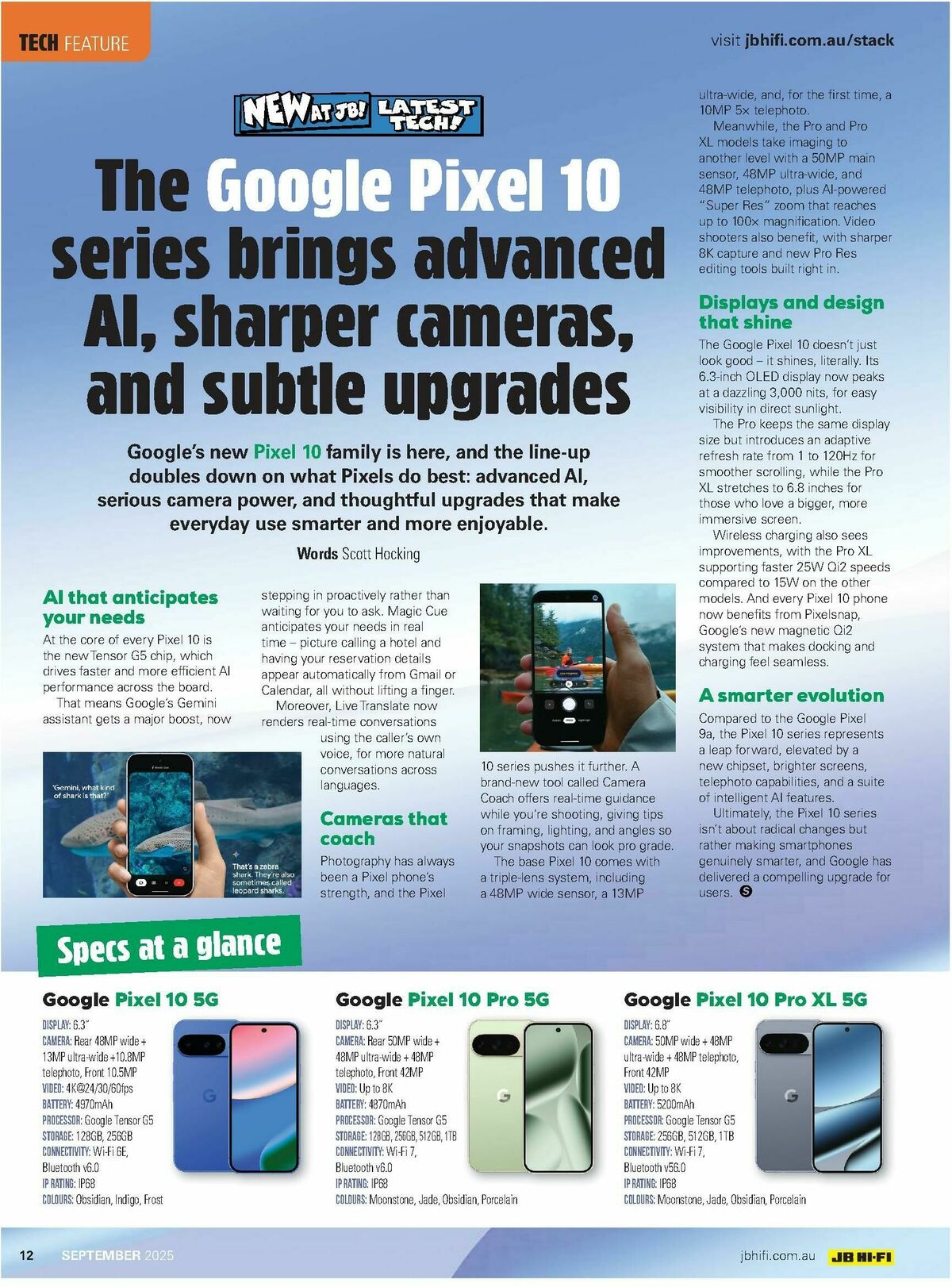 JB Hi-Fi Magazine September Catalogues from 1 September