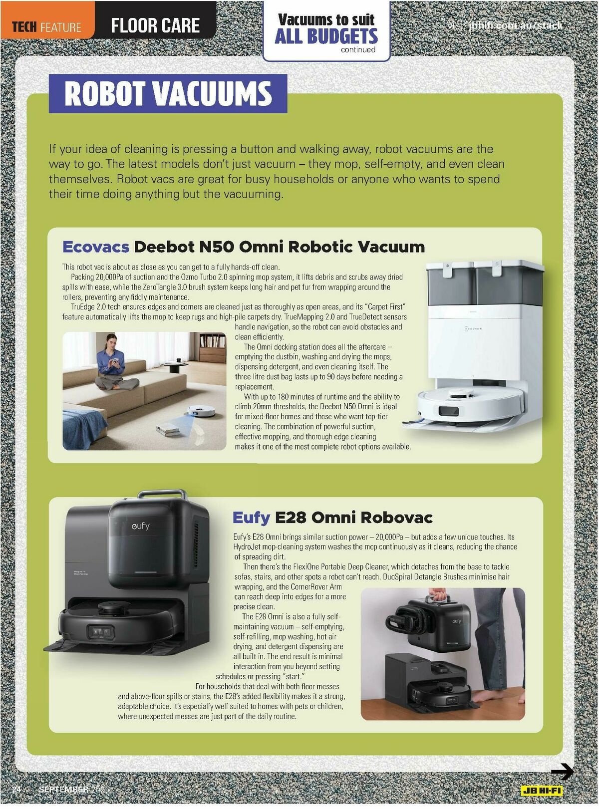 JB Hi-Fi Magazine September Catalogues from 1 September