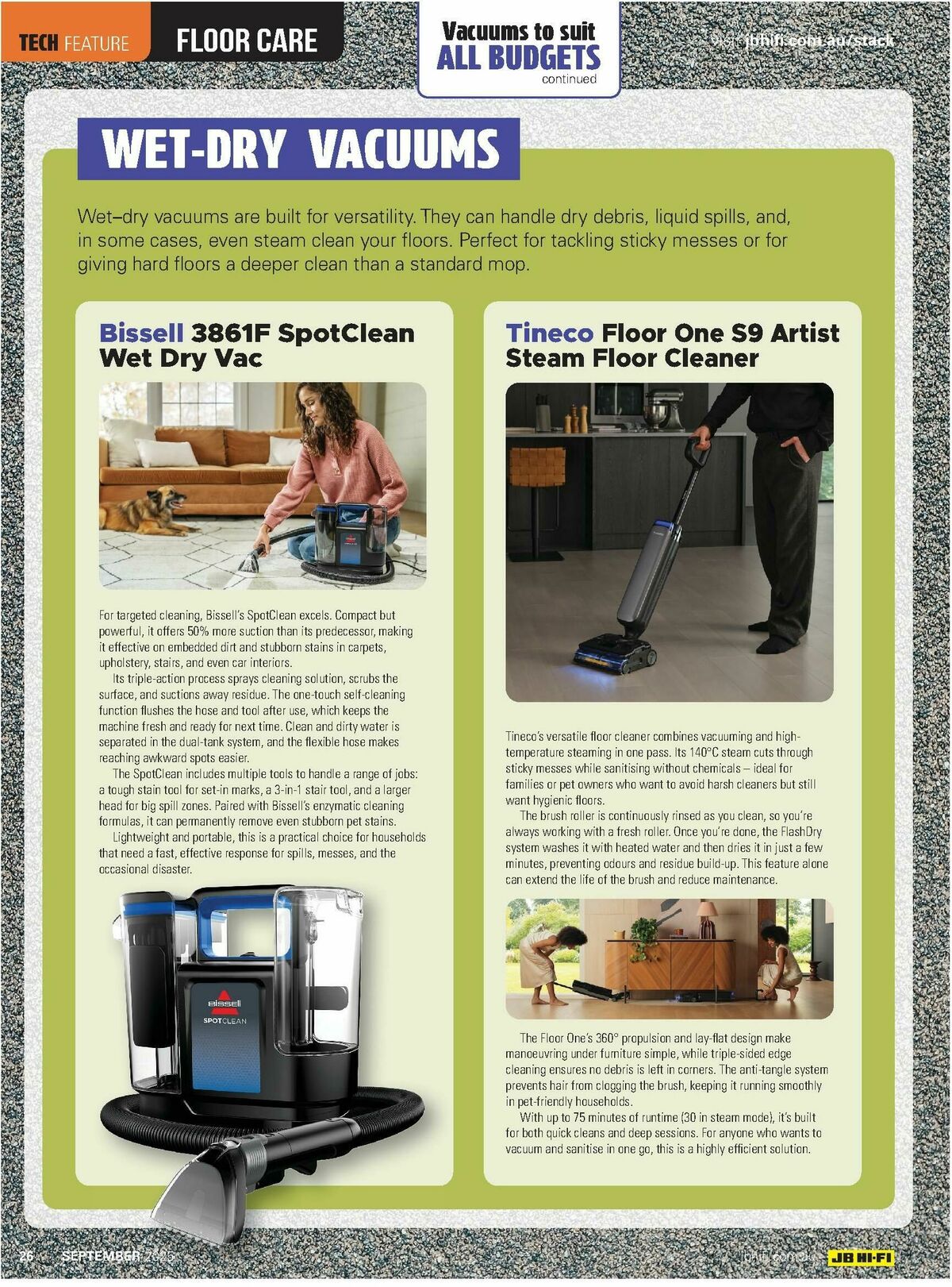 JB Hi-Fi Magazine September Catalogues from 1 September