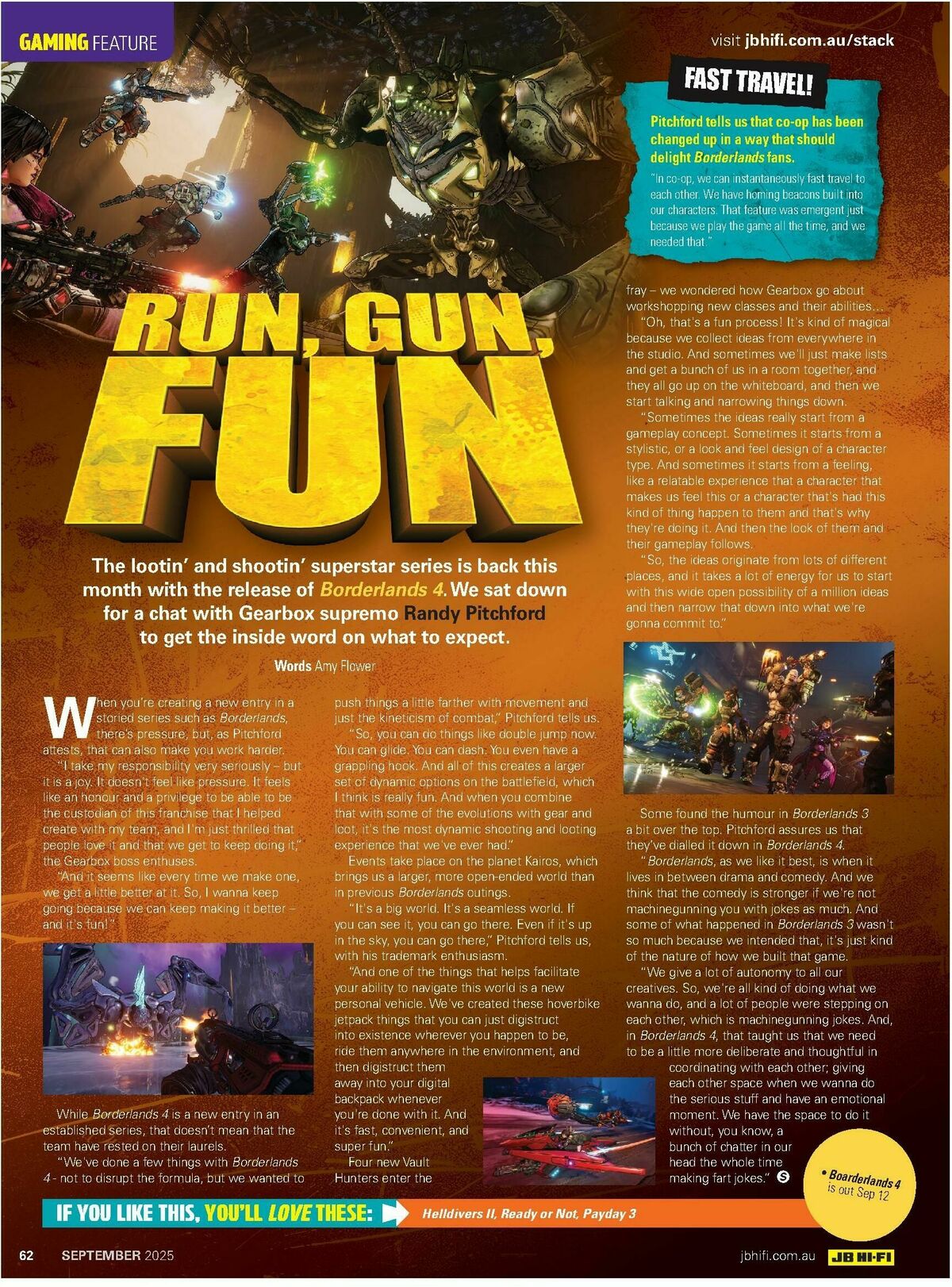 JB Hi-Fi Magazine September Catalogues from 1 September