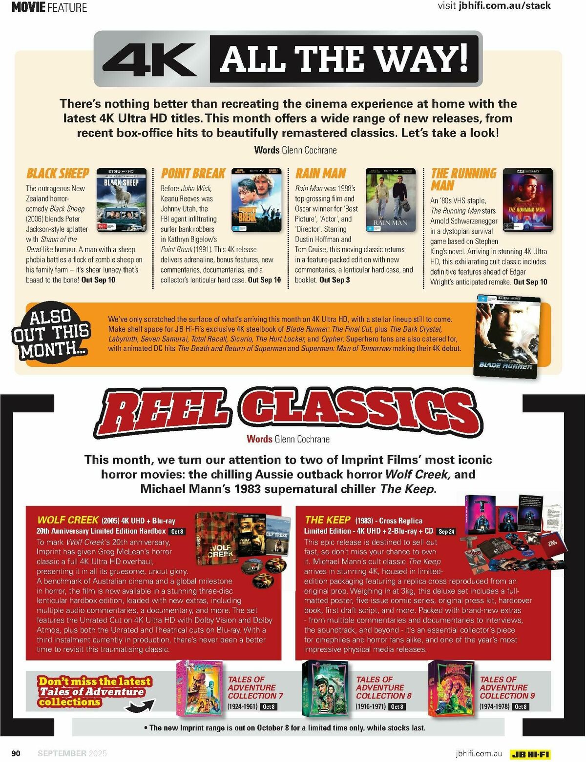 JB Hi-Fi Magazine September Catalogues from 1 September