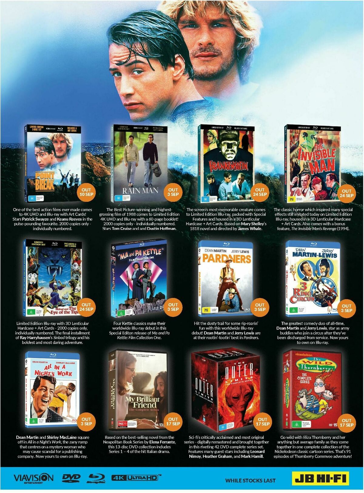 JB Hi-Fi Magazine September Catalogues from 1 September