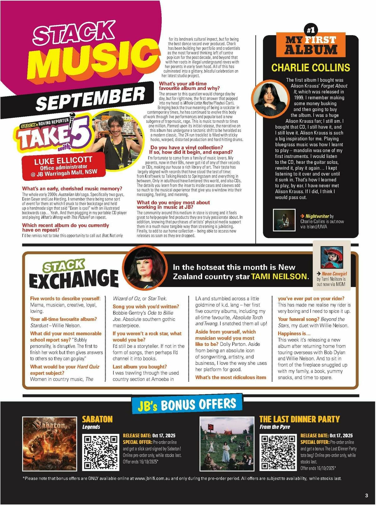 JB Hi-Fi Magazine September Catalogues from 1 September