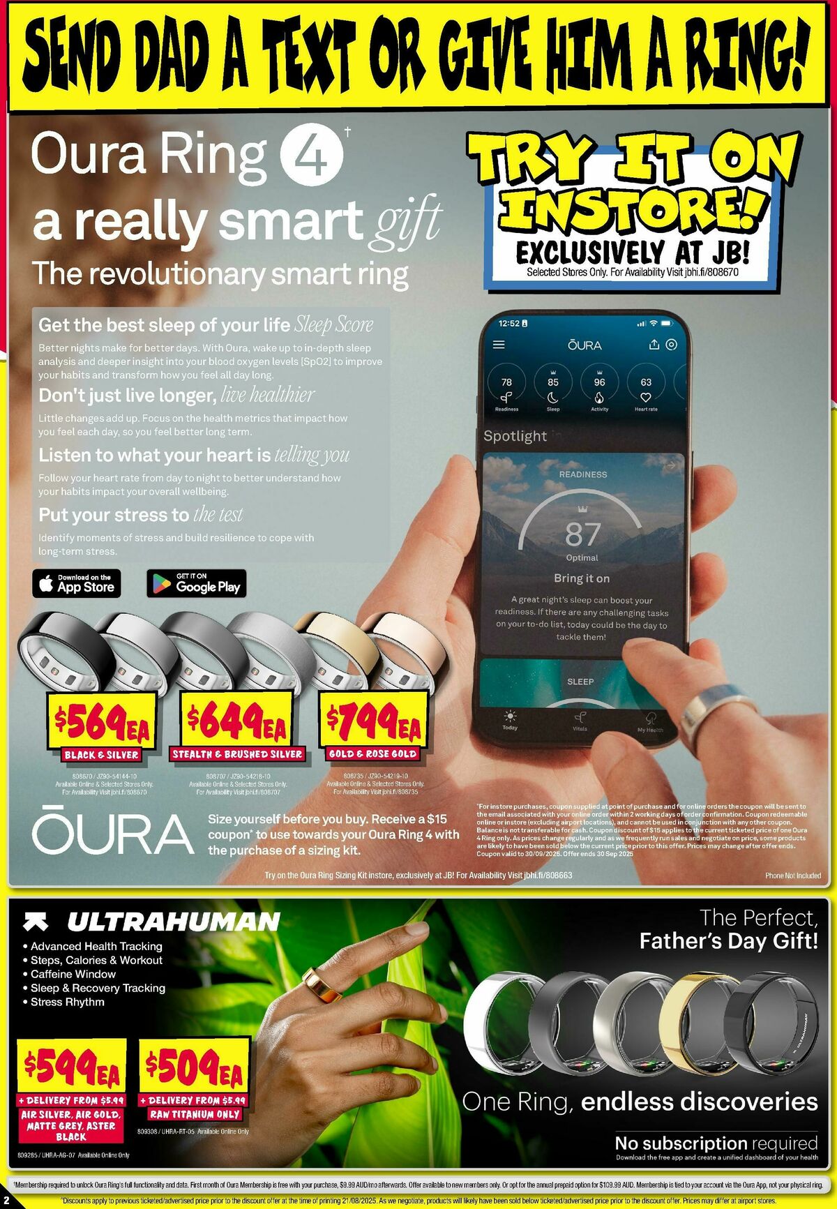 JB Hi-Fi Crackin Deals for Dad! Catalogues from 4 September
