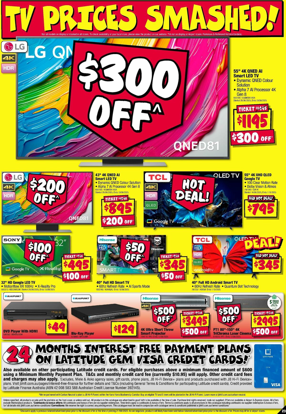 JB Hi-Fi Crackin Deals for Dad! Catalogues from 4 September