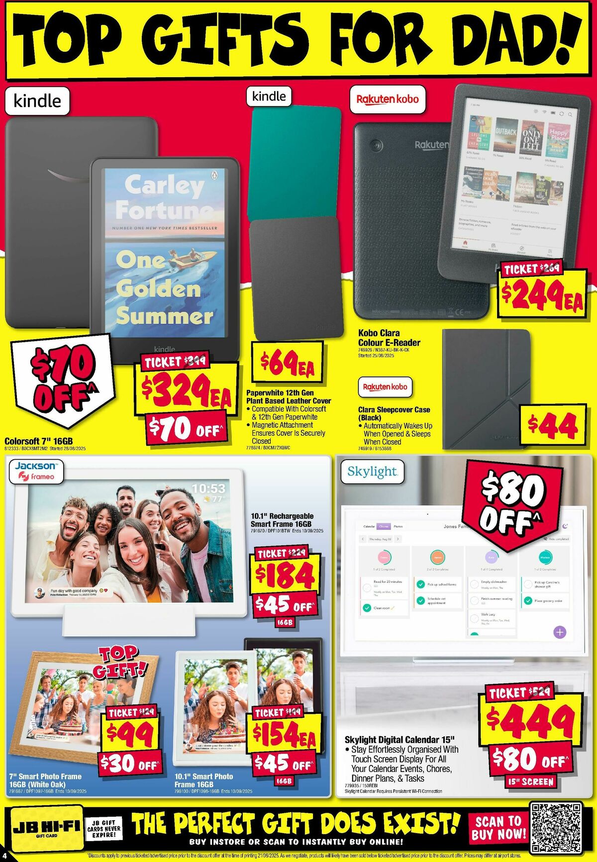 JB Hi-Fi Crackin Deals for Dad! Catalogues from 4 September