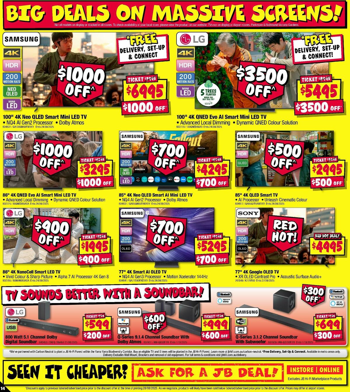JB Hi-Fi Catalogues from 11 September