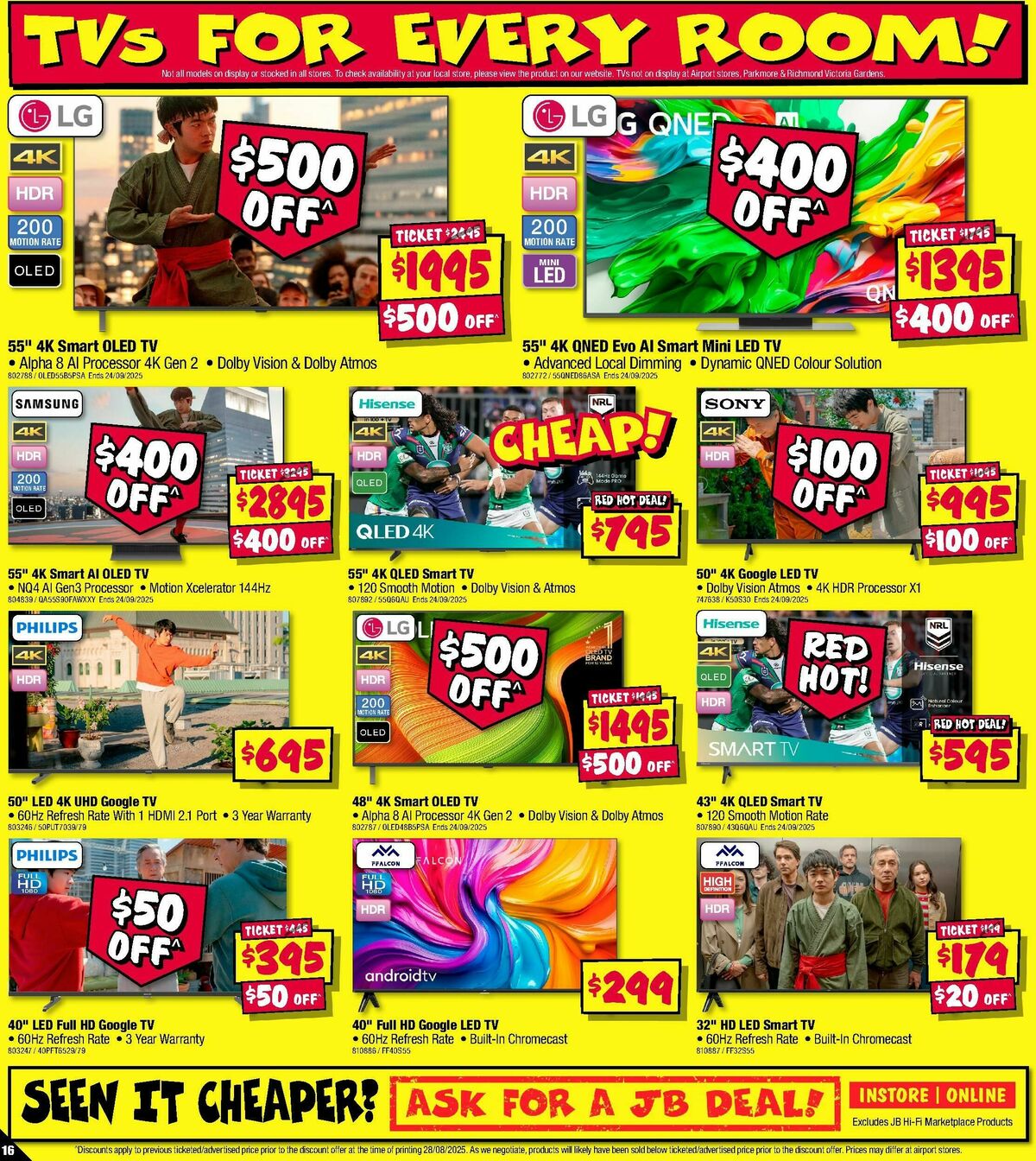 JB Hi-Fi Catalogues from 11 September