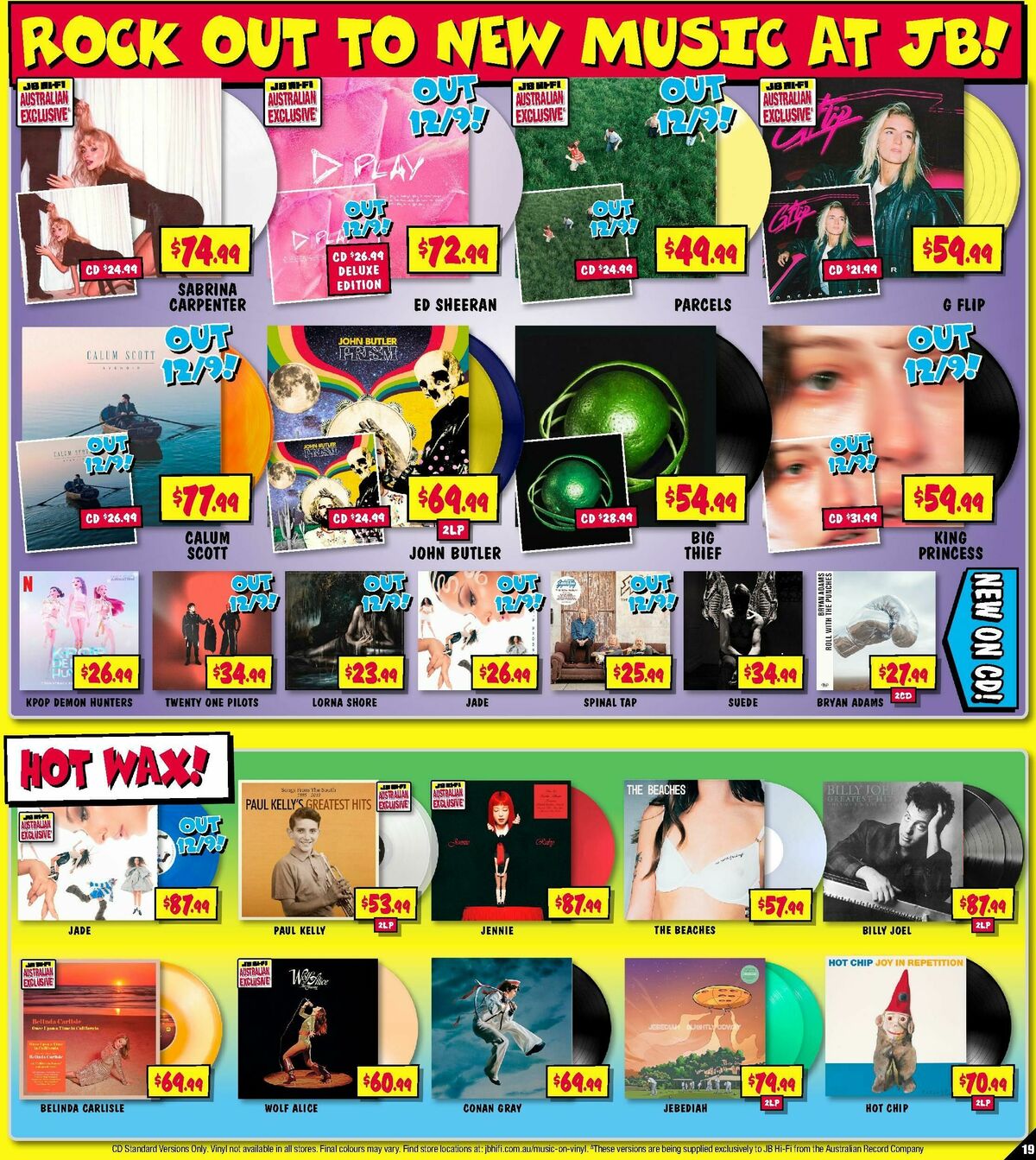 JB Hi-Fi Catalogues from 11 September