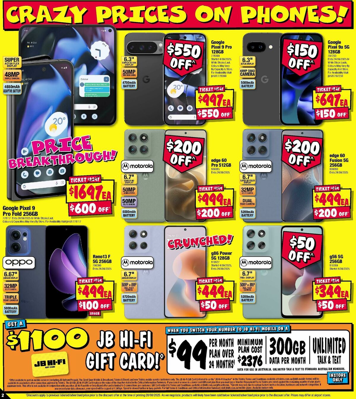 JB Hi-Fi Catalogues from 11 September