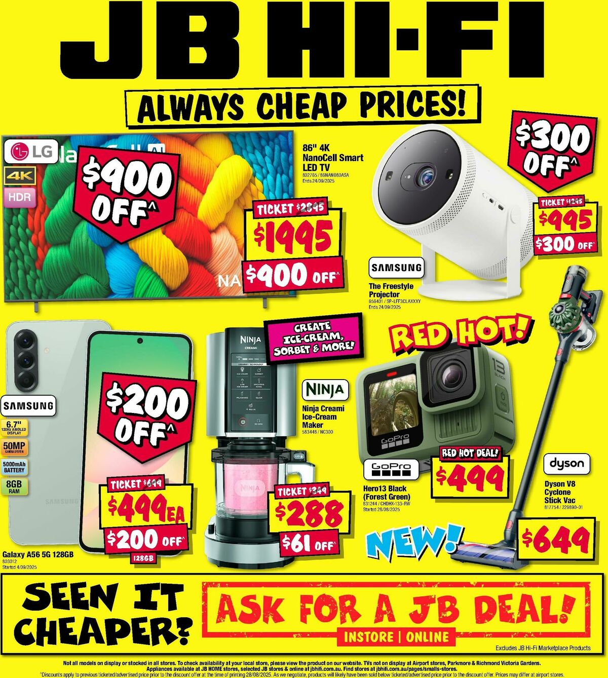 JB Hi-Fi Catalogues from 11 September