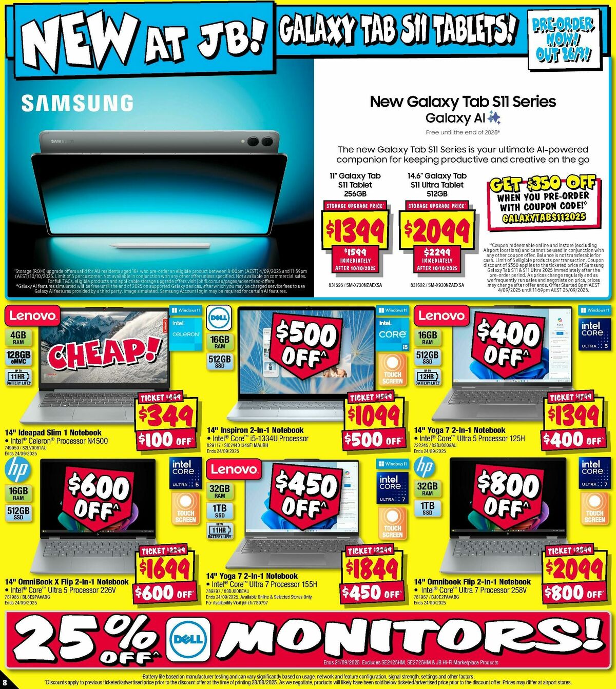 JB Hi-Fi Catalogues from 11 September