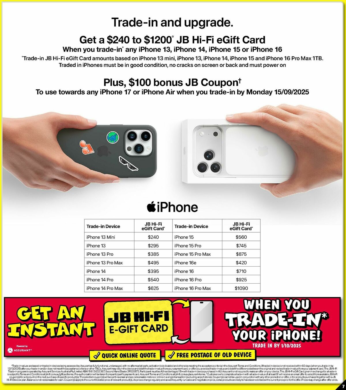 JB Hi-Fi Catalogues from 12 September