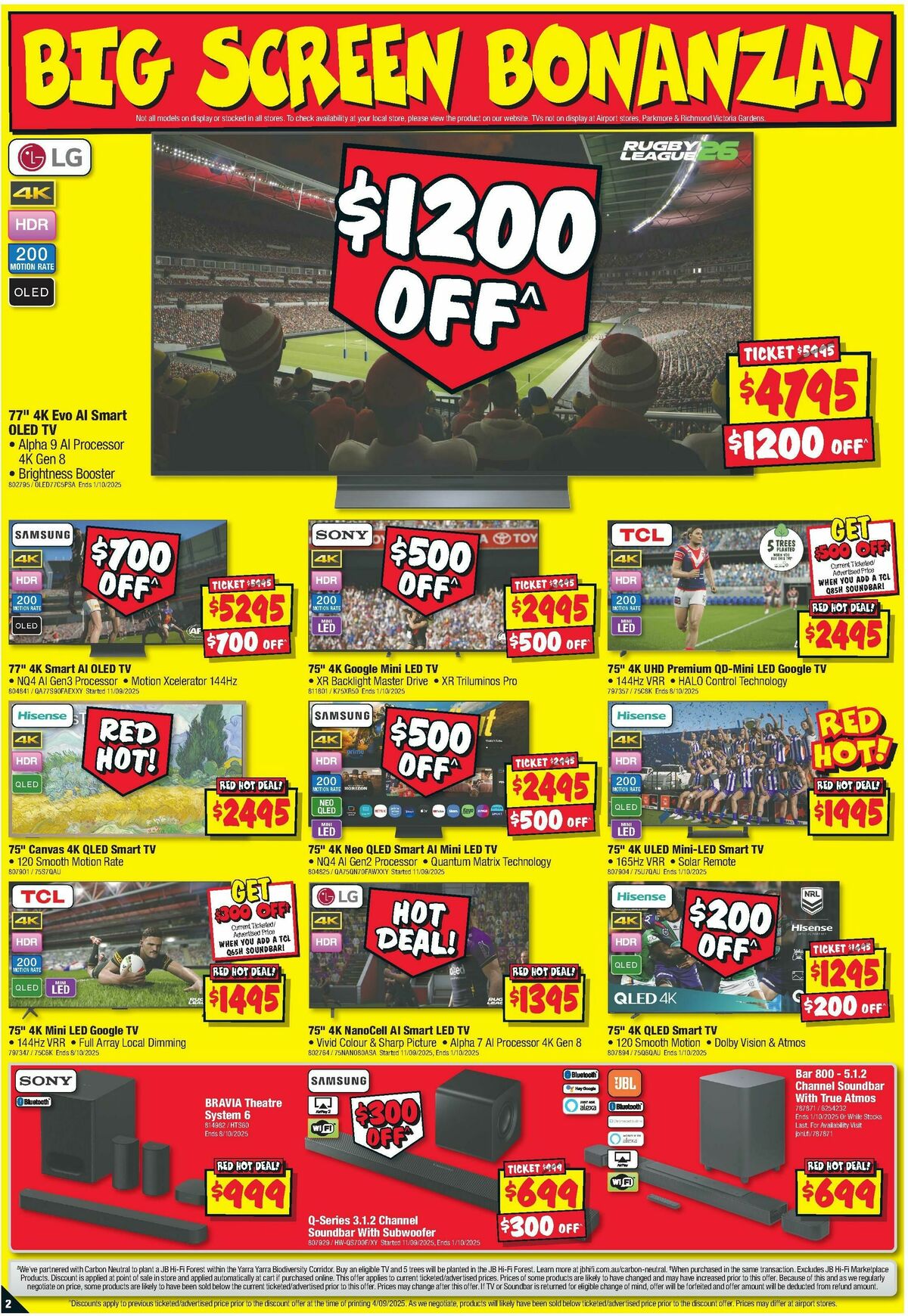 JB Hi-Fi Catalogues from 18 September