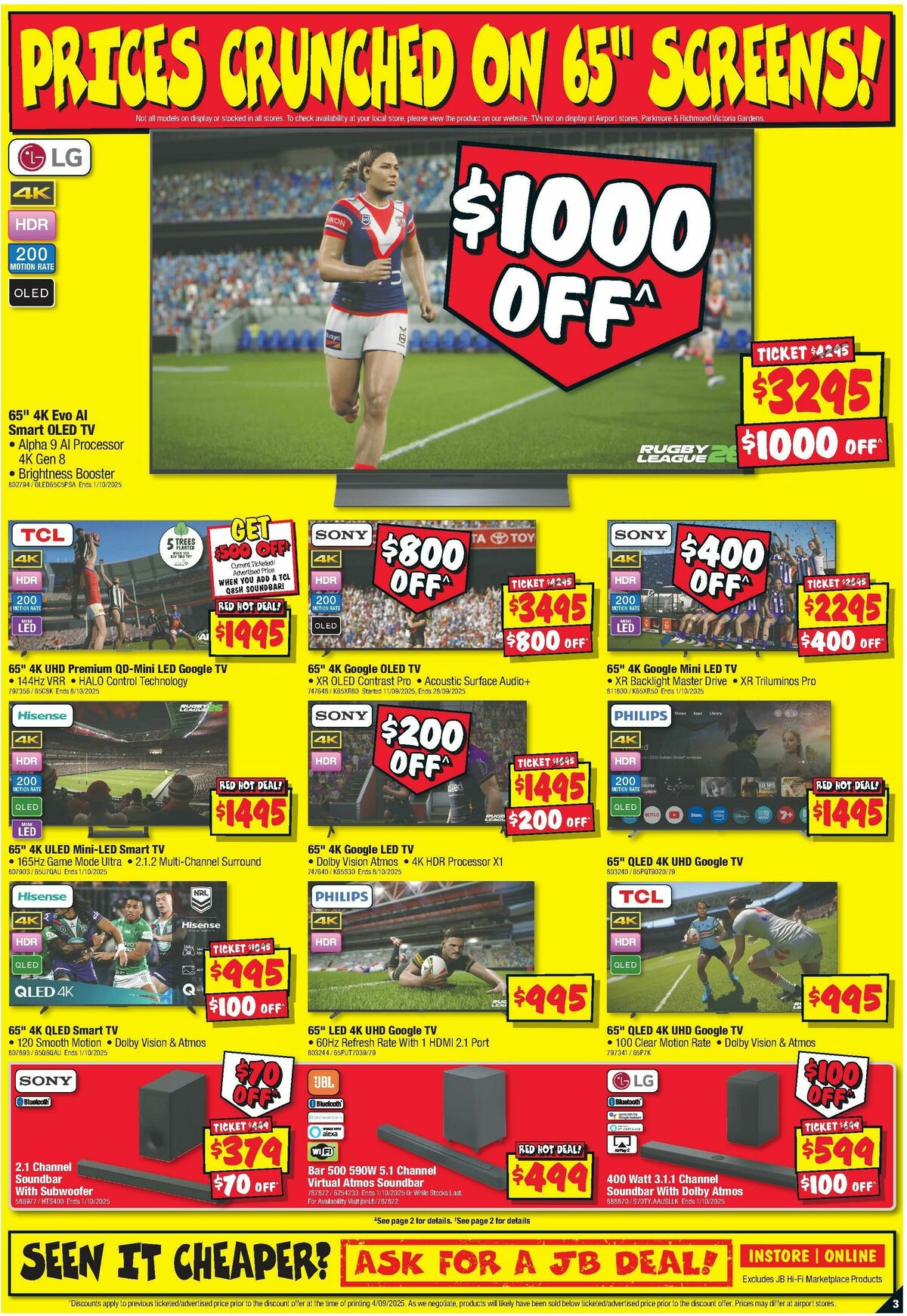 JB Hi-Fi Catalogues from 18 September