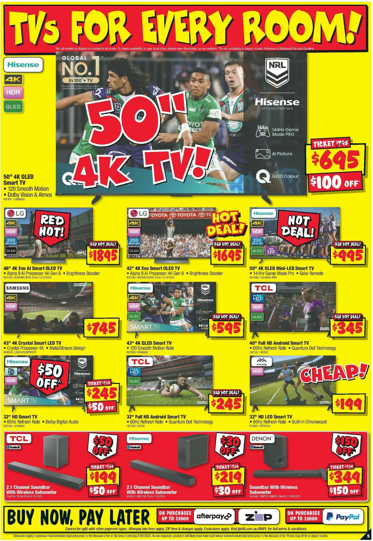 JB Hi-Fi Catalogues from 18 September