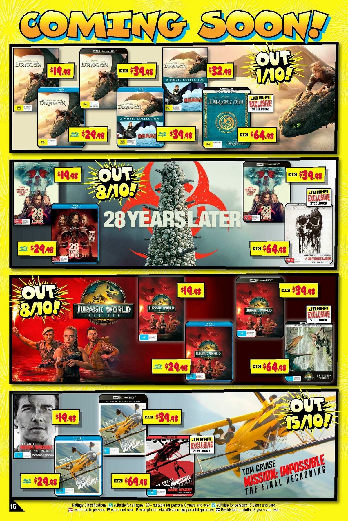 JB Hi-Fi Catalogues from 22 September