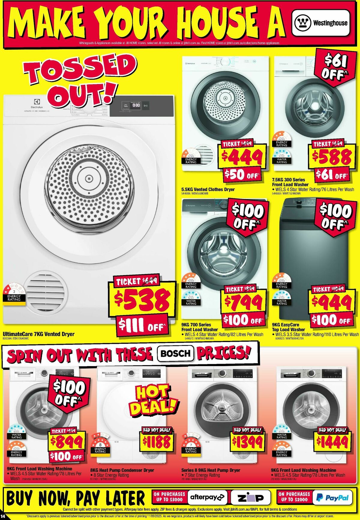 JB Hi-Fi Catalogues from 25 September