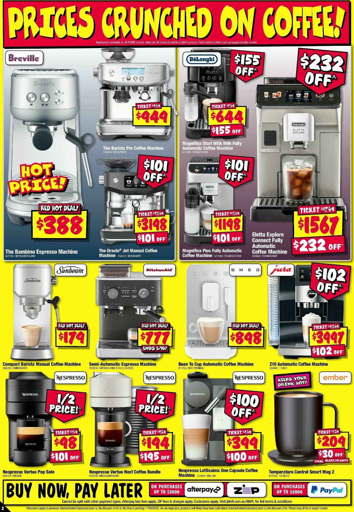 JB Hi-Fi Catalogues from 25 September