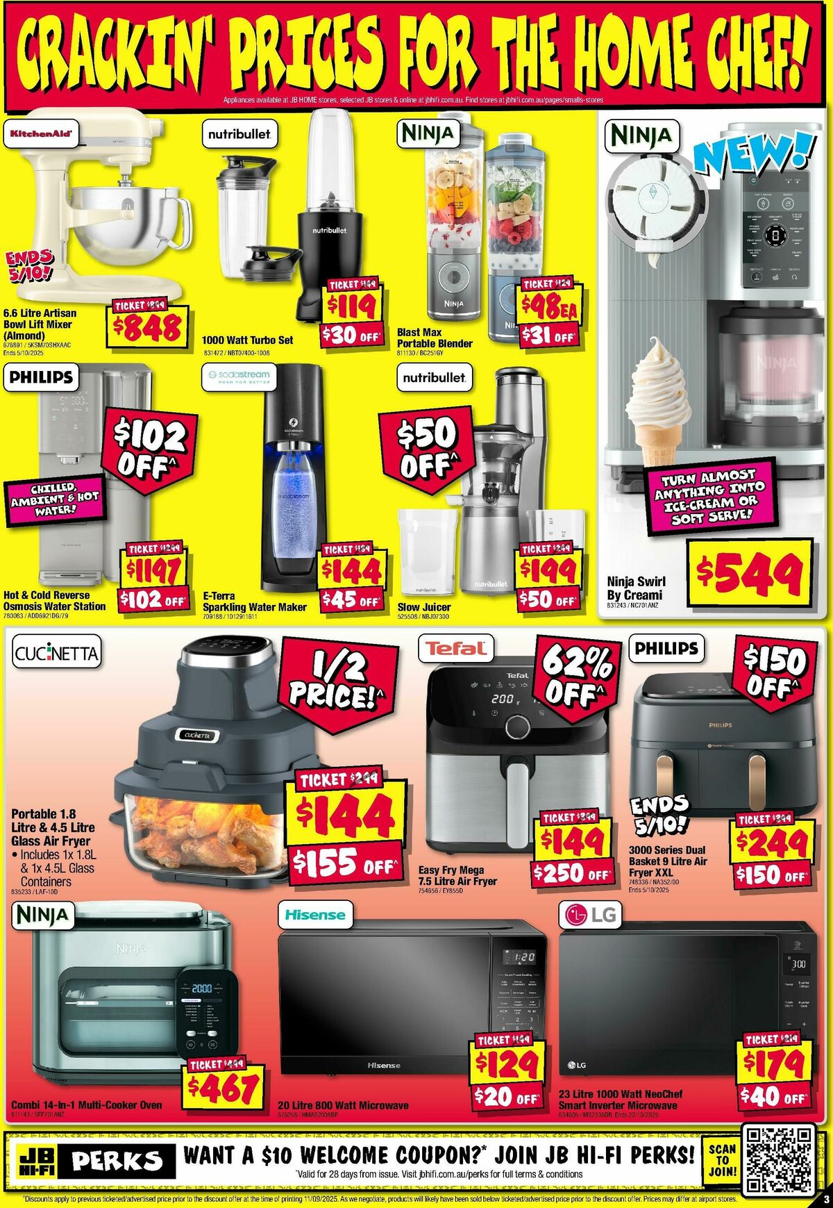 JB Hi-Fi Catalogues from 25 September