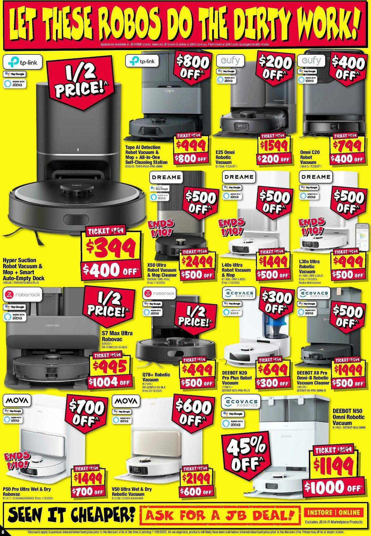 JB Hi-Fi Catalogues from 25 September