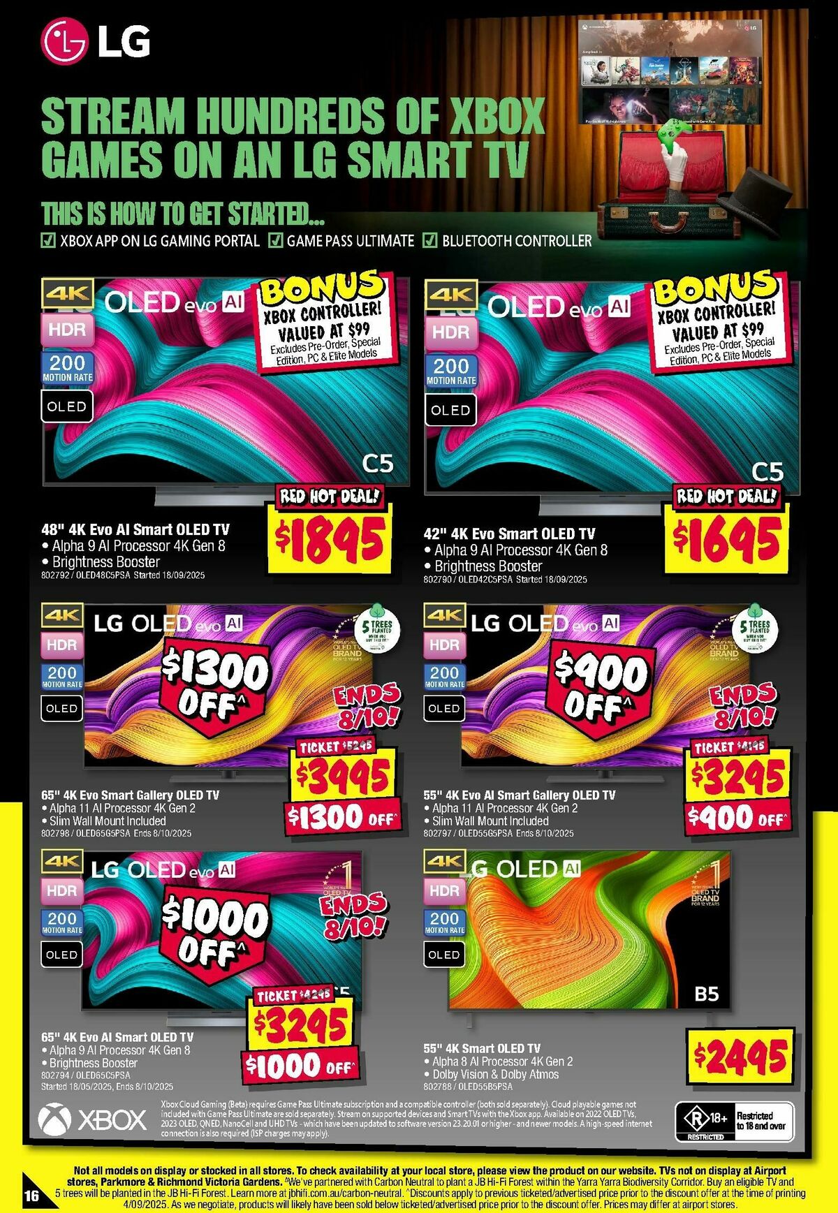 JB Hi-Fi Mega Gaming Sale Catalogues from 25 September