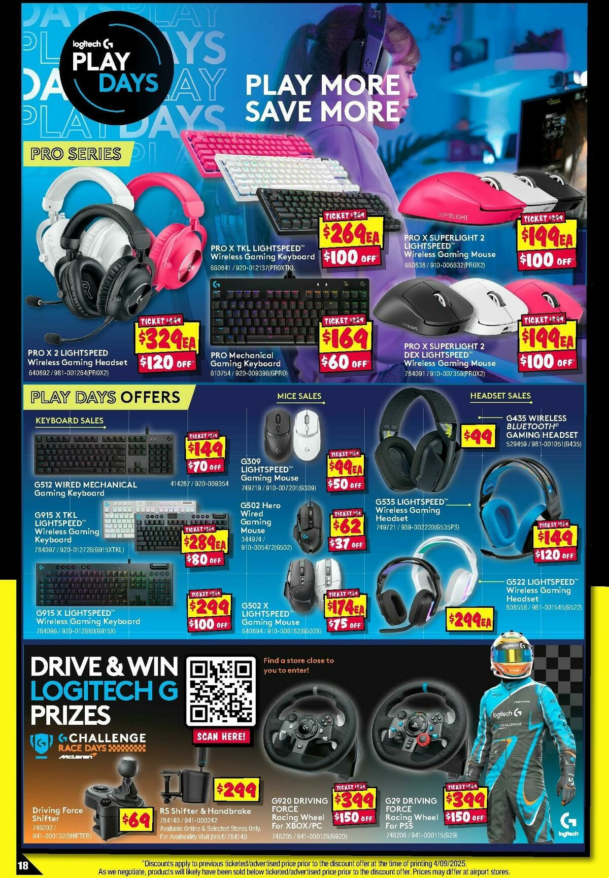 JB Hi-Fi Mega Gaming Sale Catalogues from 25 September