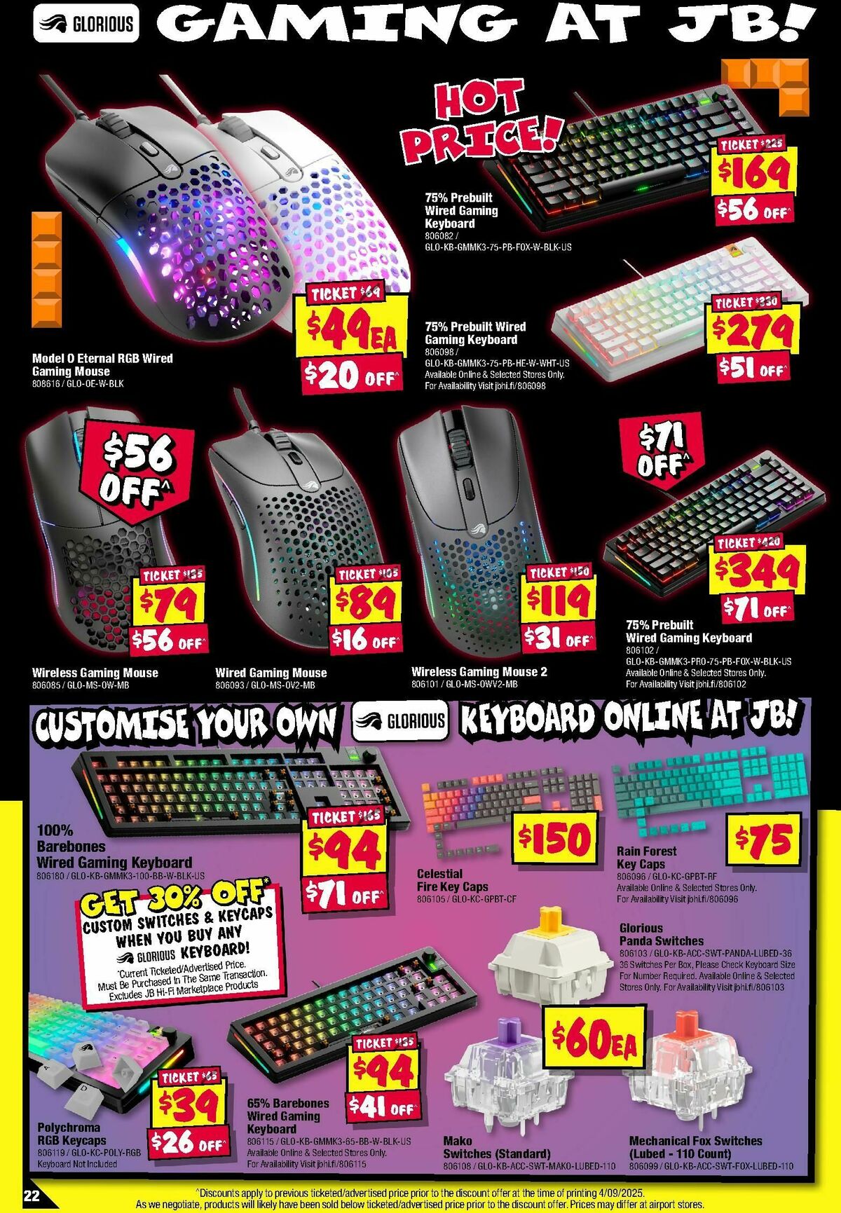JB Hi-Fi Mega Gaming Sale Catalogues from 25 September