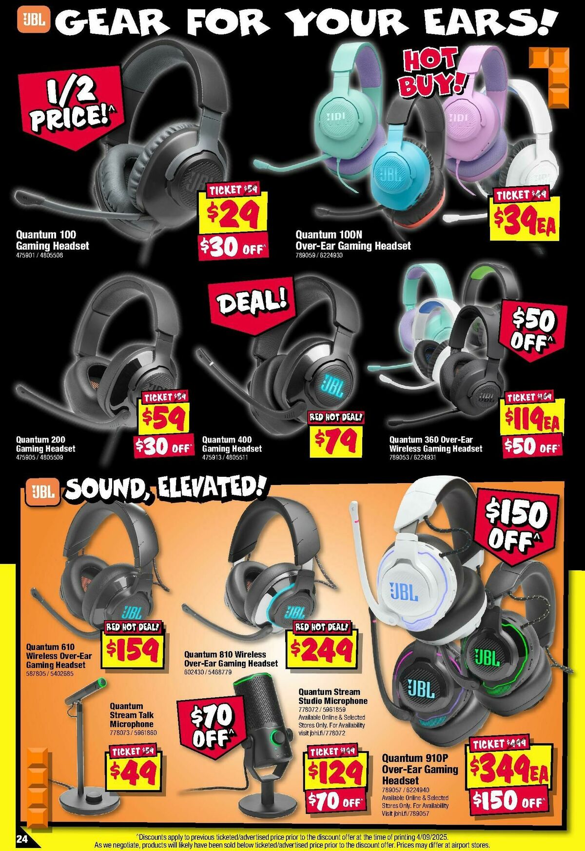 JB Hi-Fi Mega Gaming Sale Catalogues from 25 September