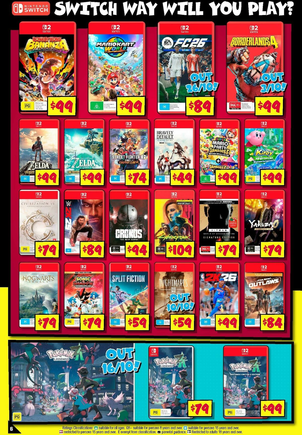 JB Hi-Fi Mega Gaming Sale Catalogues from 25 September