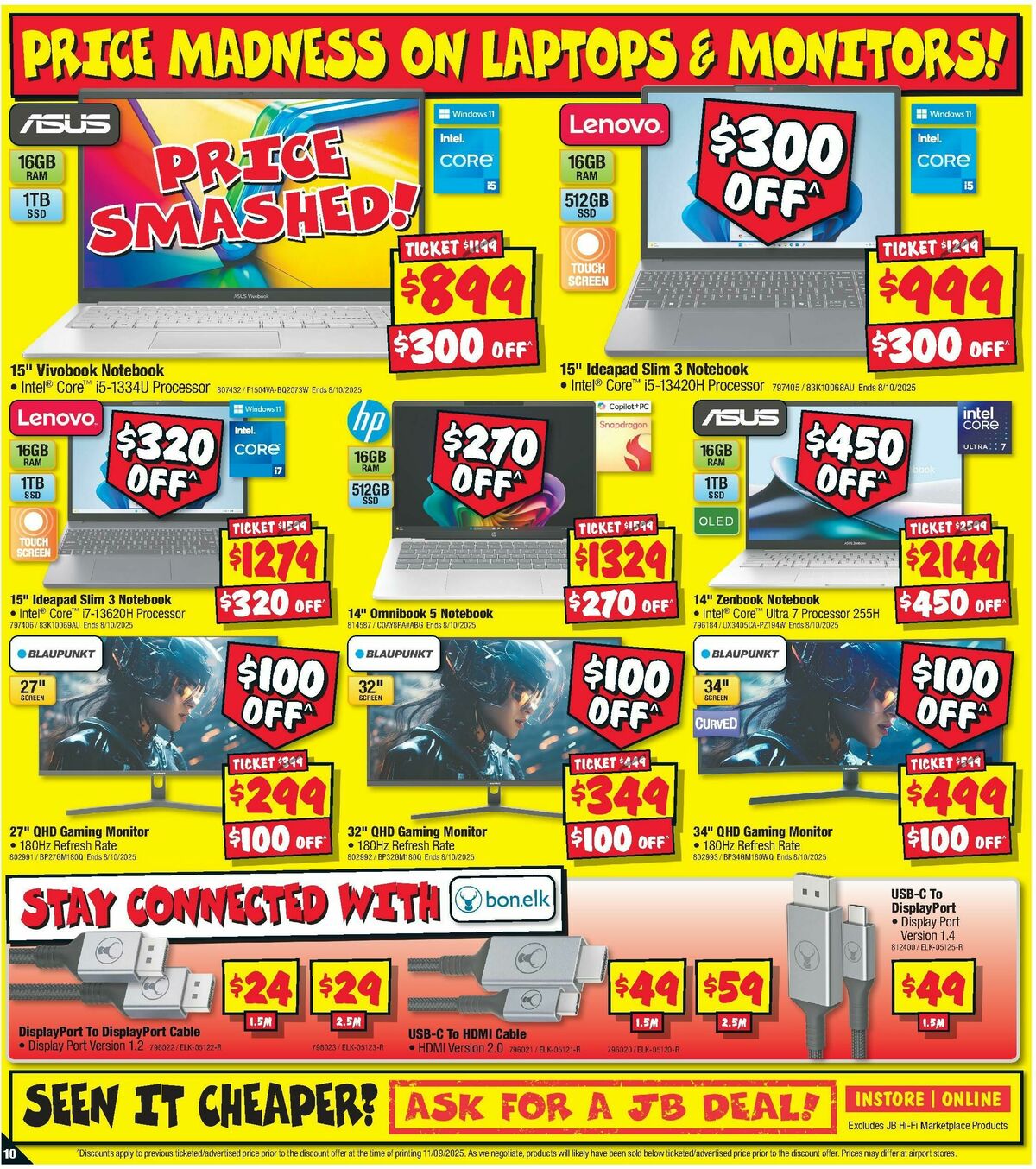 JB Hi-Fi Always Cheap Prices Catalogues from 25 September