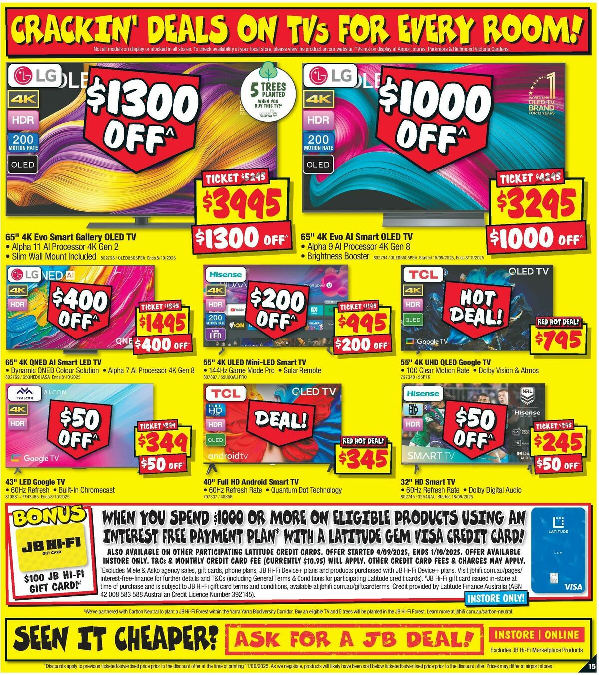 JB Hi-Fi Always Cheap Prices Catalogues from 25 September