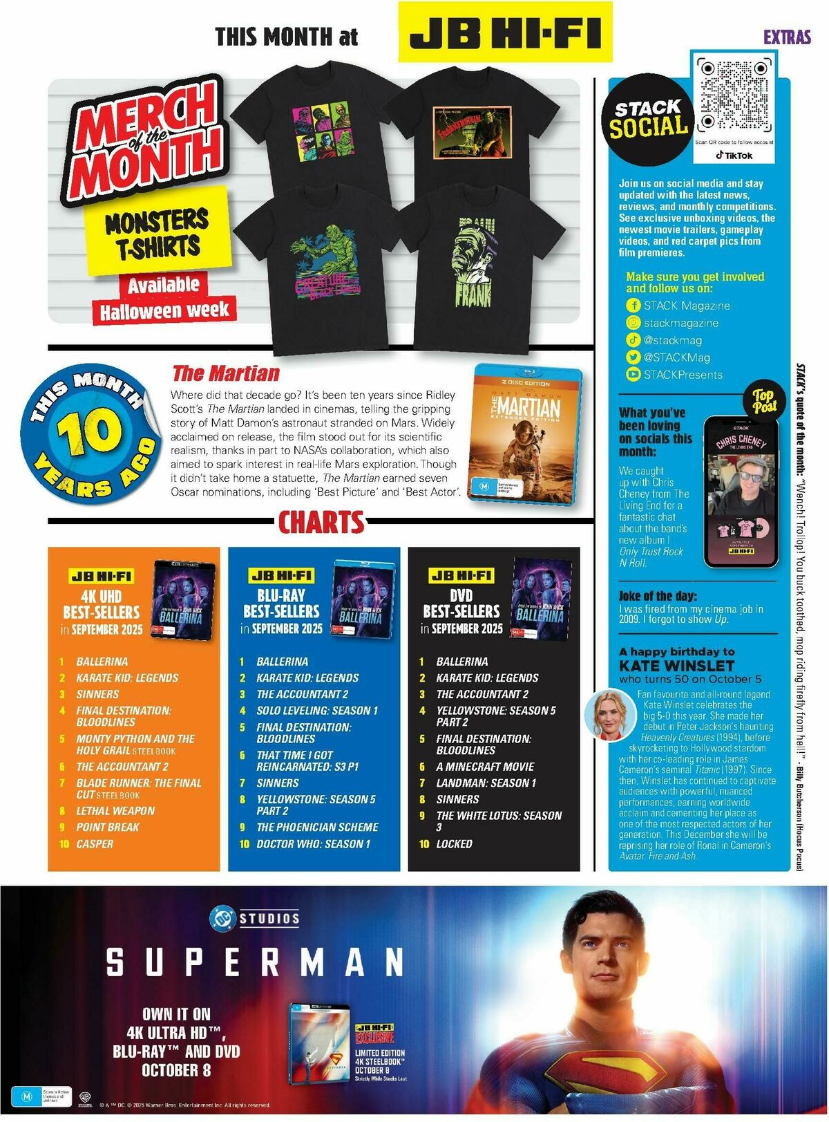 JB Hi-Fi Magazine October Catalogues from 1 October
