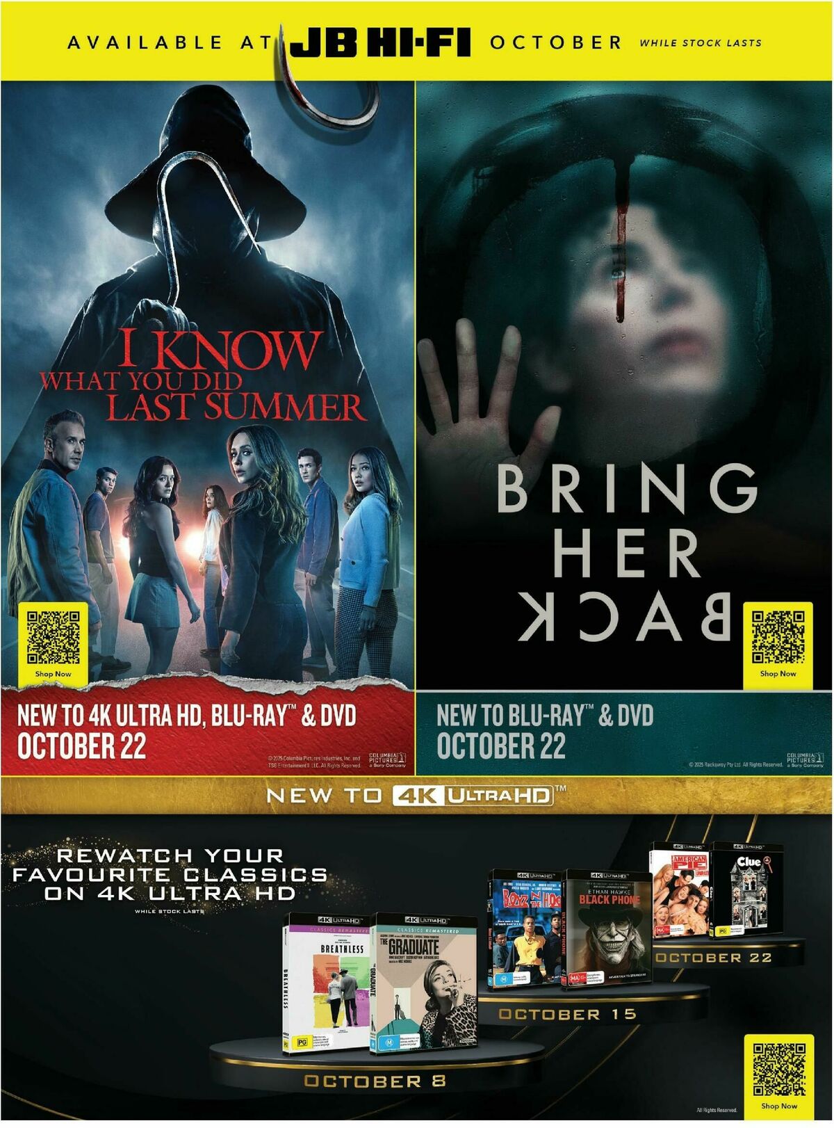 JB Hi-Fi Magazine October Catalogues from 1 October