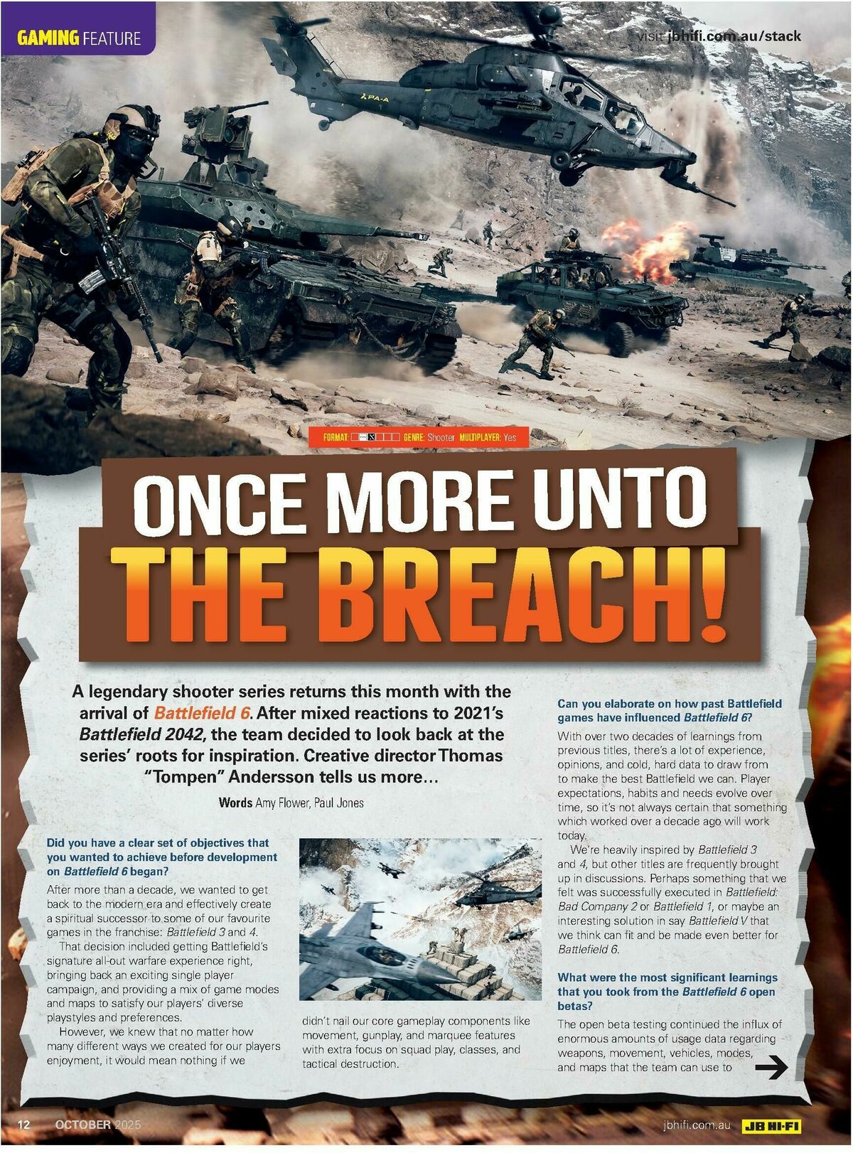 JB Hi-Fi Magazine October Catalogues from 1 October