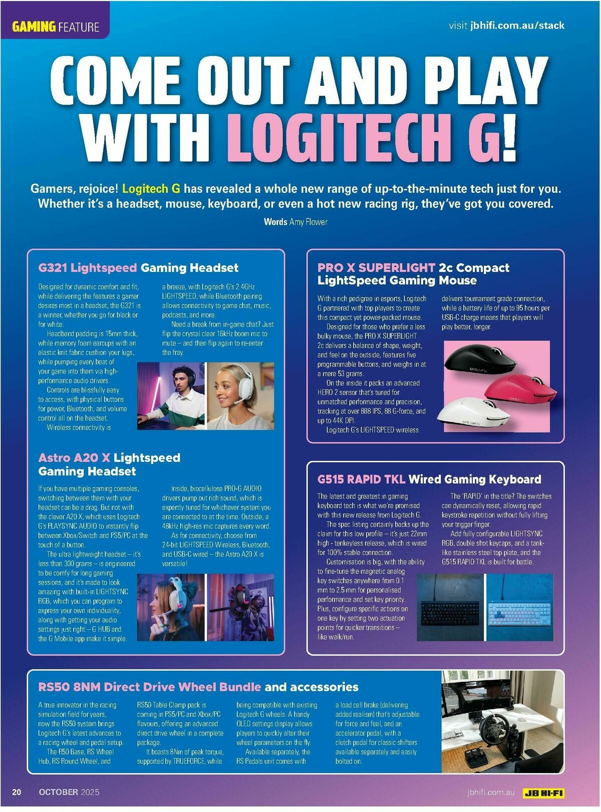 JB Hi-Fi Magazine October Catalogues from 1 October