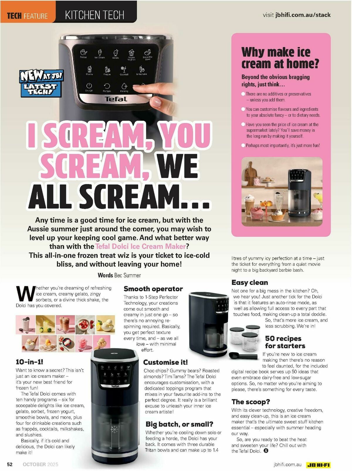 JB Hi-Fi Magazine October Catalogues from 1 October