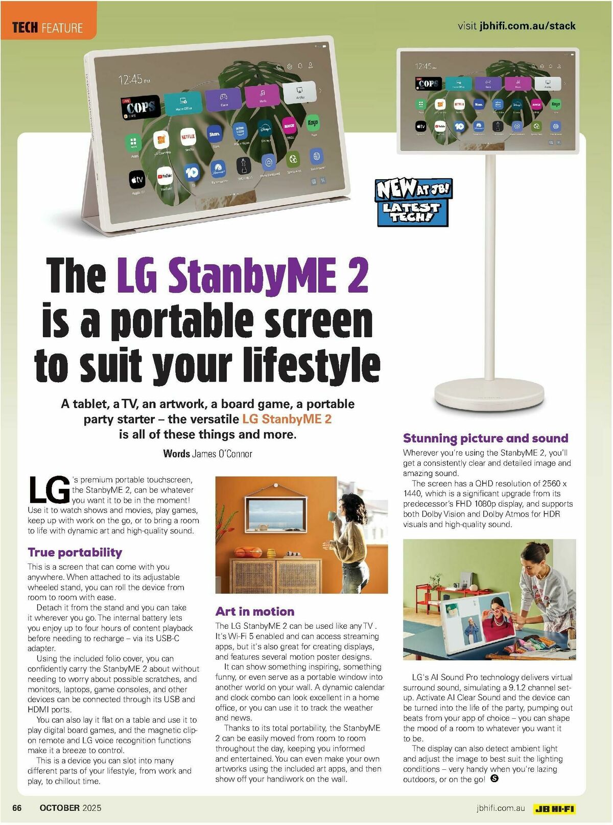 JB Hi-Fi Magazine October Catalogues from 1 October